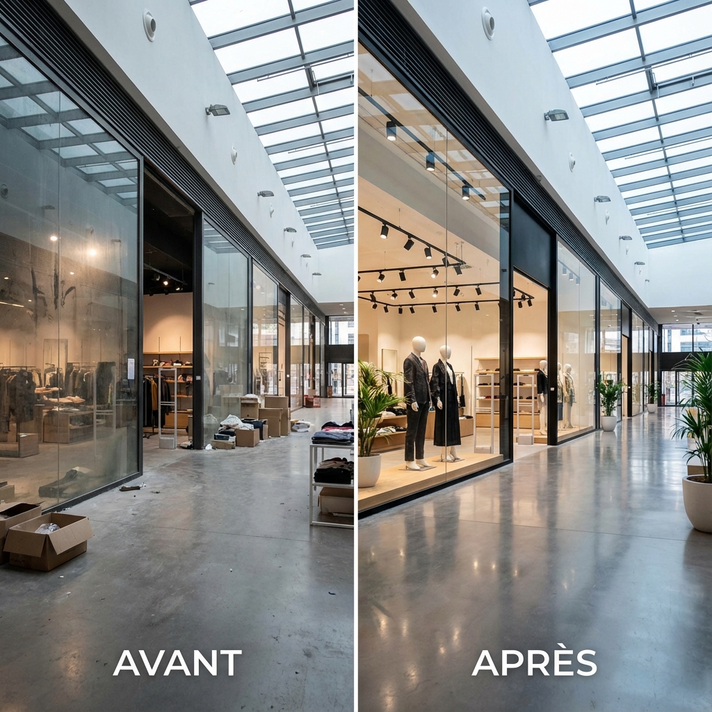 Avant/Après nettoyage professionnel Lyon